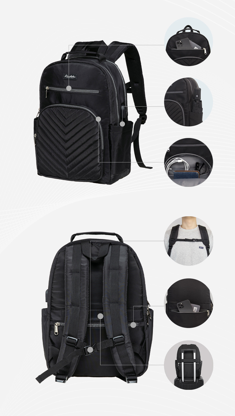 Title 10, Large Capacity Outdoor Backpack Men Travel Scho...