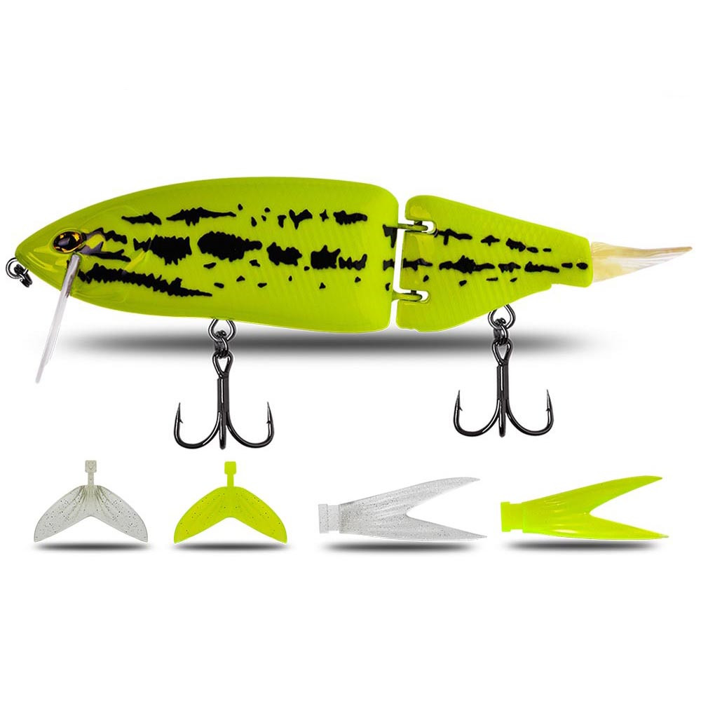 Sub-floating Water Multi-section Bionic False Bait