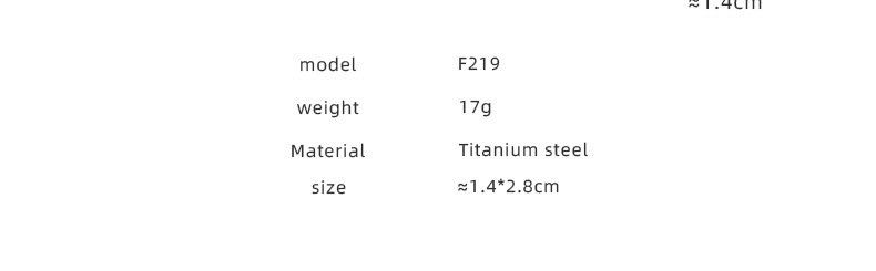 Title 2, Damen geometrische Ohrringe mit plissierter Tex...