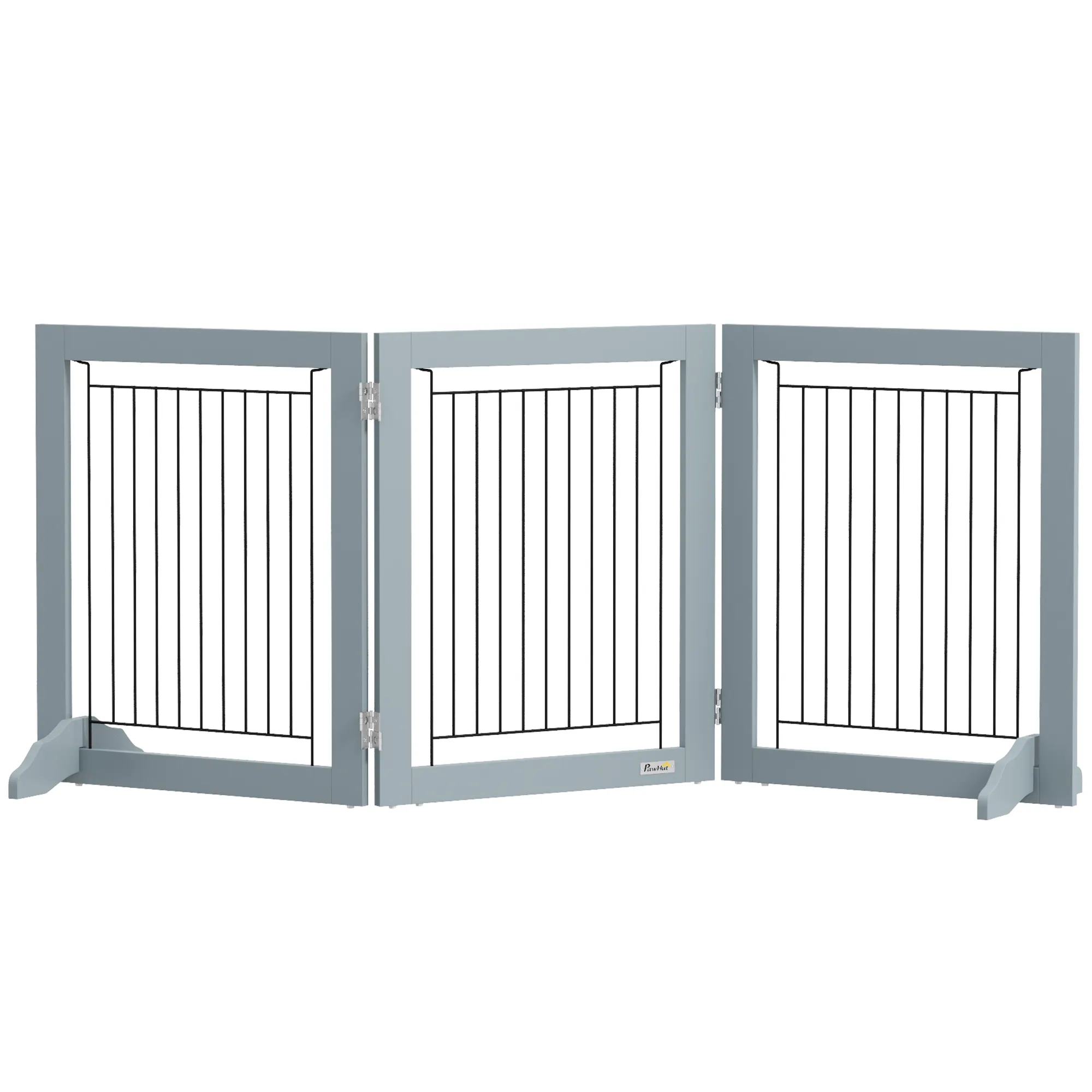 Foldable Pet Gate, With Three Panels