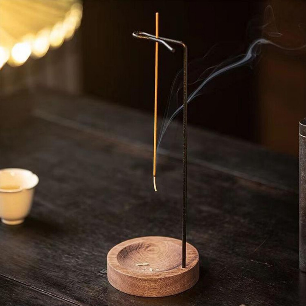 Incense Holder Burner Stick Aromatherapy Insence Burners Home Office Wooden 5