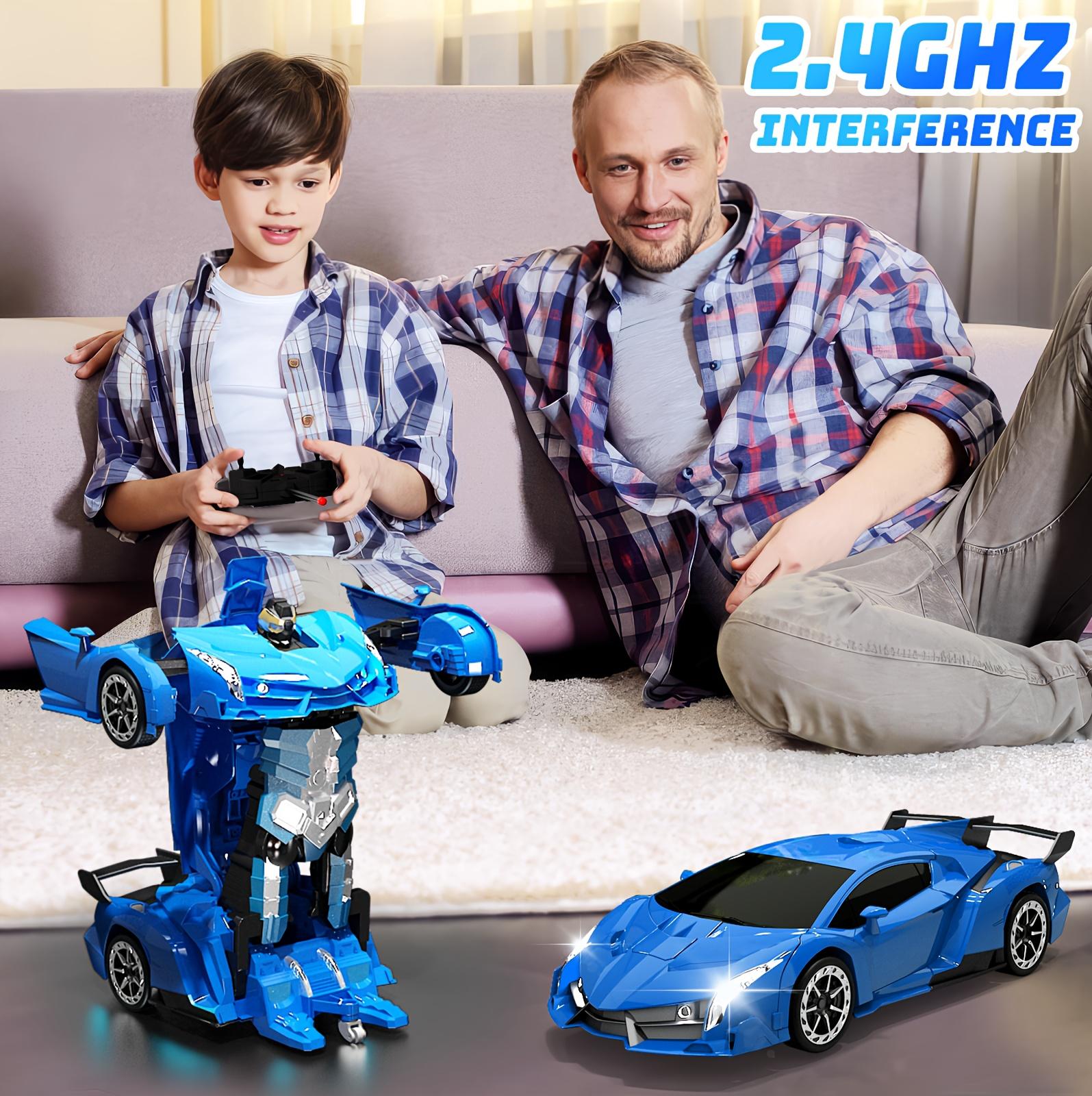 One-Touch Transforming Robot Car Educational Toy With Lights, Sound, Stunt Features, And Omnidirectional Movement,Self-pickup Only. image 15