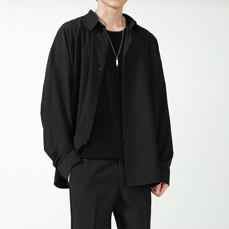 Men's Drape Free Iron Spring And Summer Shirt