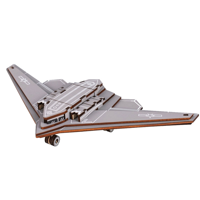 Title 4, Stealth Bomber-puzzel Assembleert speelgoed 3D-...