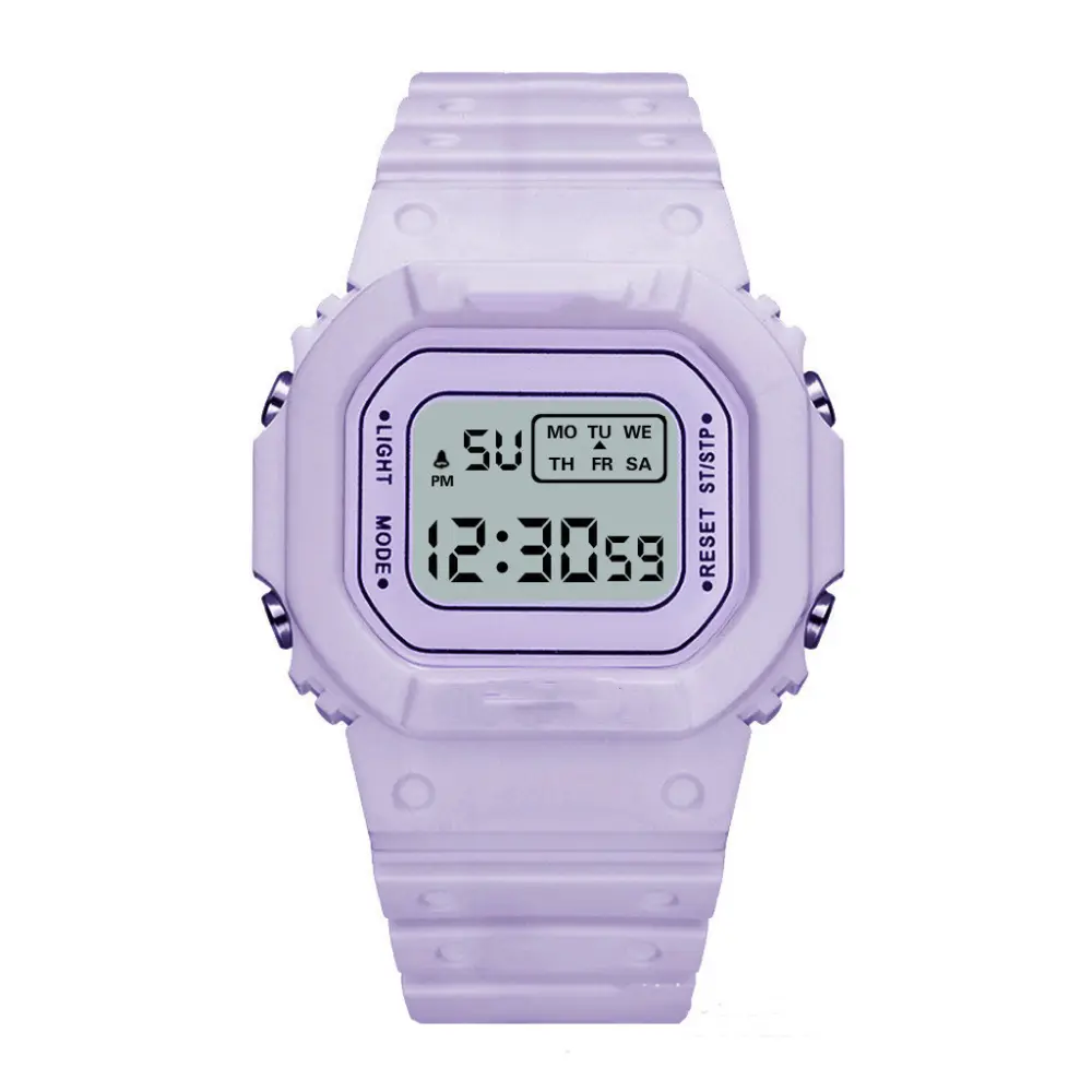 Matcha Green Student Youth Outdoor Sports Waterproof Multifunctional LED