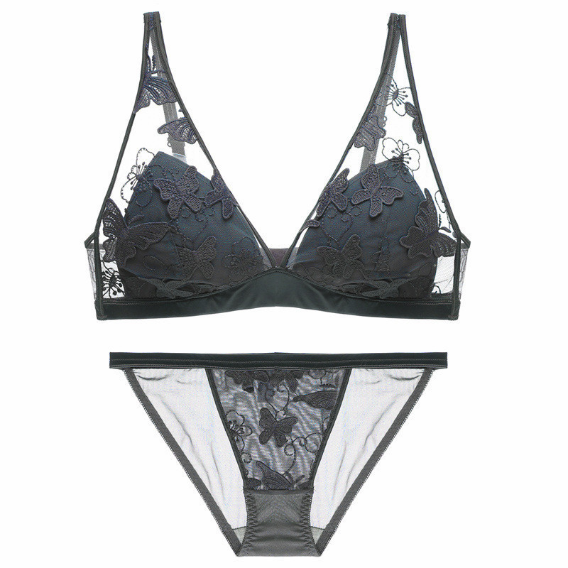 Title 3, Soutien-gorge sexy en dentelle plat et conforta...