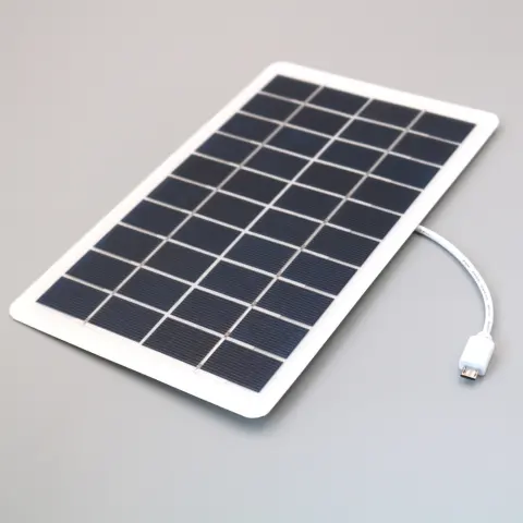 Solar Panel Mobile Phone Charging Power Supply Is Small