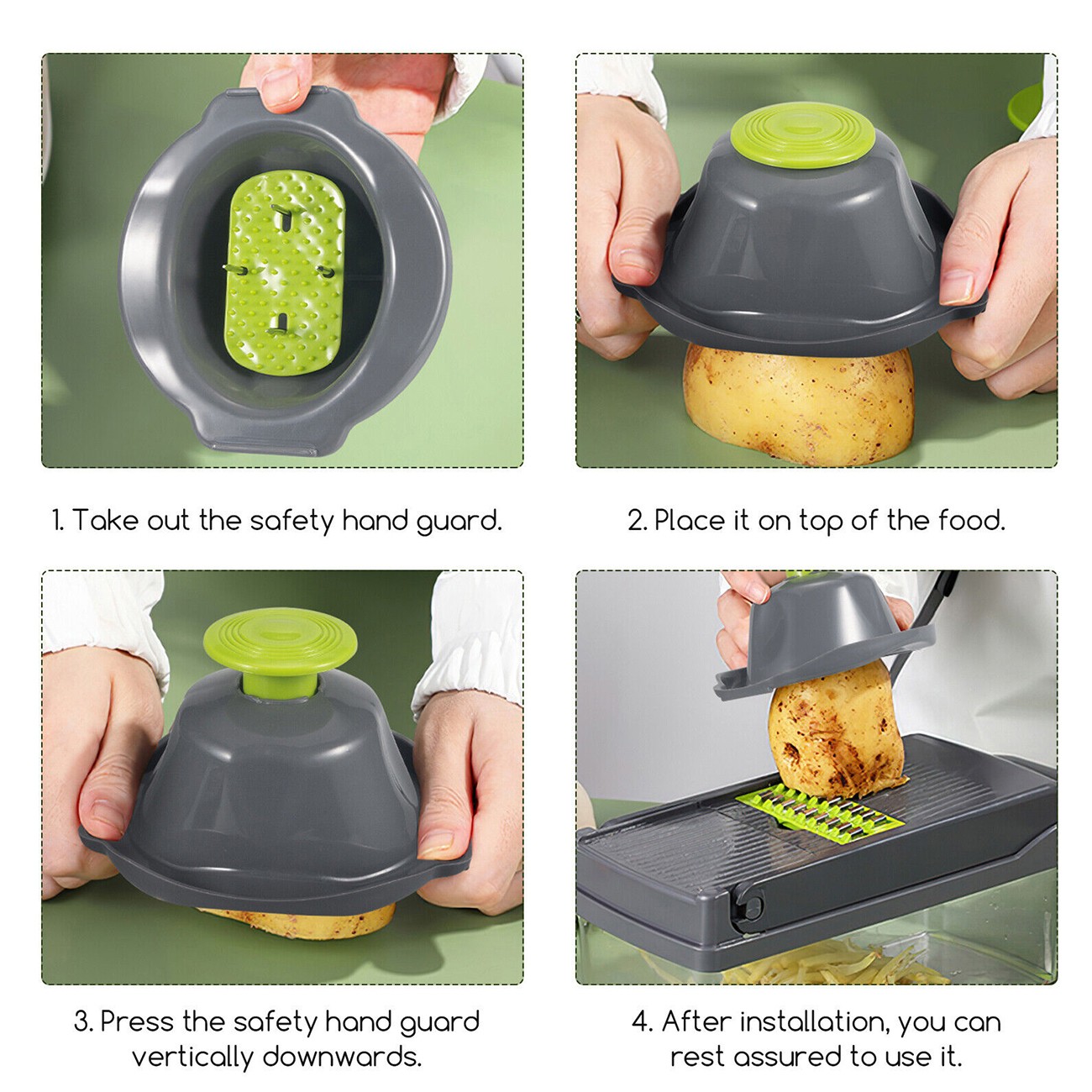 15 In 1 Vegetable Chopper Fruit Cutter Food Onion Veggie Dicer Slicer Peeler Kitchen — detail 6