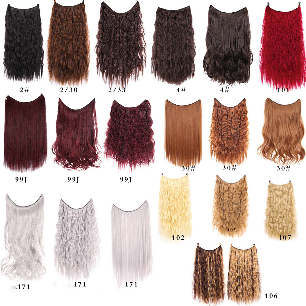 Title 4, Chemical fiber fishing line hair curtain wig pi...