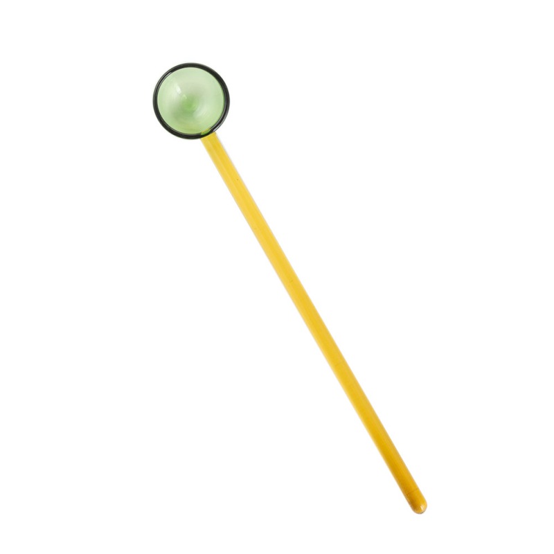 Long yellow handle