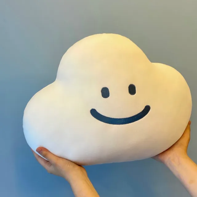 Soft Cute Cloud Pack Pillow Cushion White - Shop at LoveMi