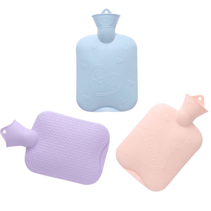 Unpatterned water bottle belt plaid cover purple (blue)
