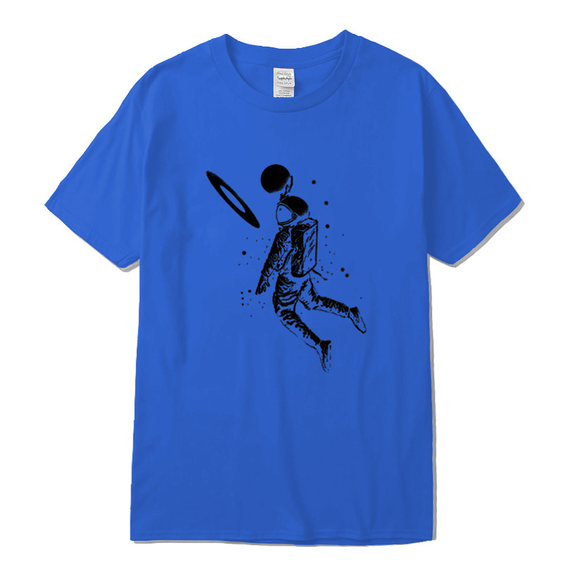 Title 7, New Short Sleeve Top T-Shirt Spaceman Print. Co...