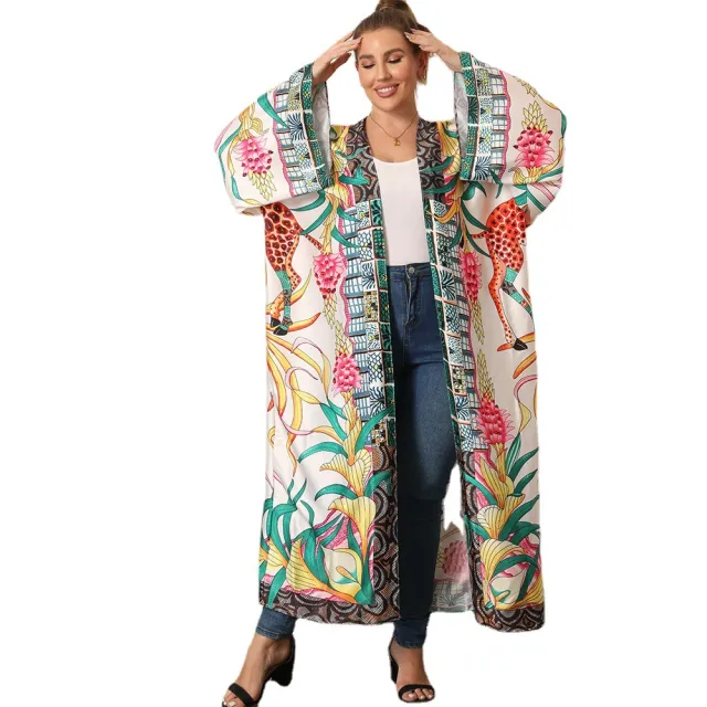 Ethnic Style Long Sleeved Cardigan Kimono Dk804 - Shop at LoveMi