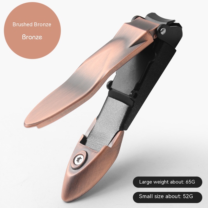 Title 1, Splash-proof Stainless Steel Nail Clippers Nail...