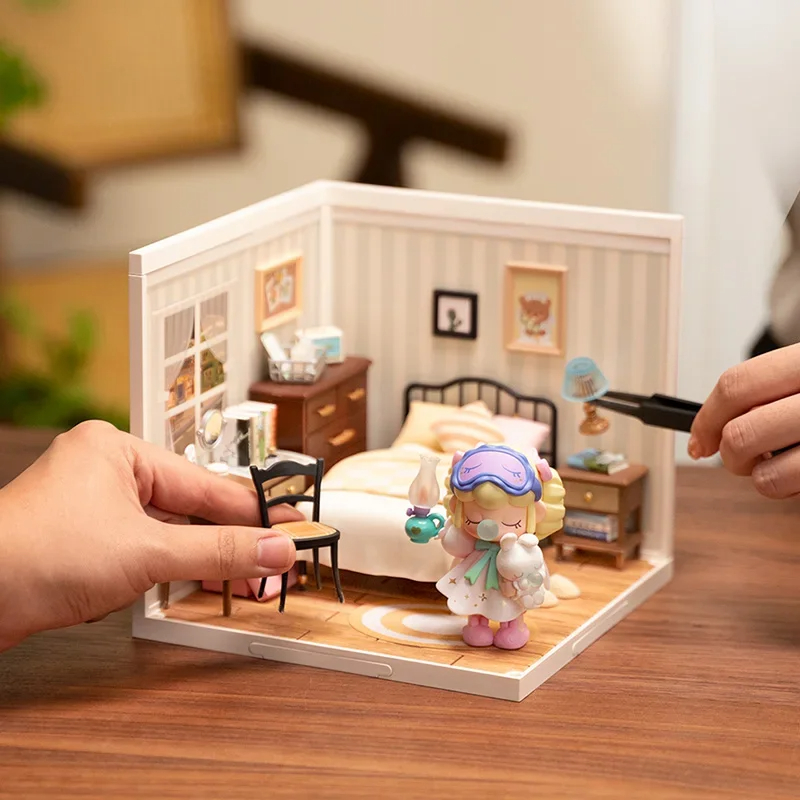 Rolife Miniature House Building Kit - Xmas Gift. Product Description: Rolife DIY Miniature House Super World Dollhouse Model Building Parent-child Cosplay Game Birthday for Adults Teen Craft Kits 100 Pieces Characteristics: Product Name:Dollhouse DIY Kit 