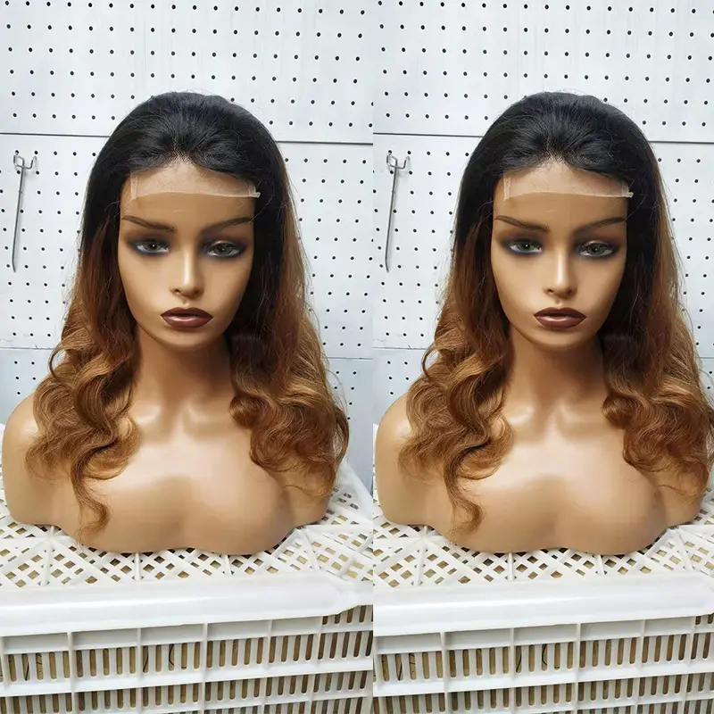 Ombre Body Wave Lace Front Wig Human Hair