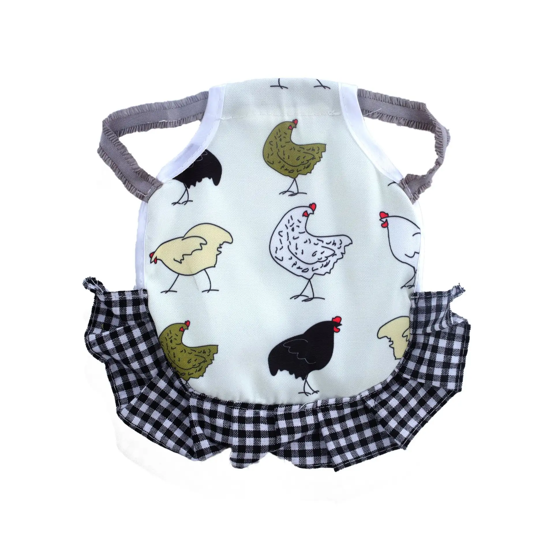 Apron Feather Protection Retainer Back Protector Chicken Saddle Apron Double
