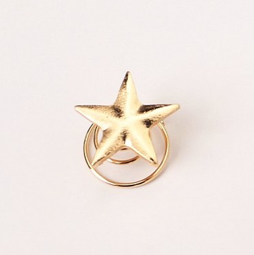 Ladies Fashion Pentagram Chuck Spring New Gold - Shop at LoveMi