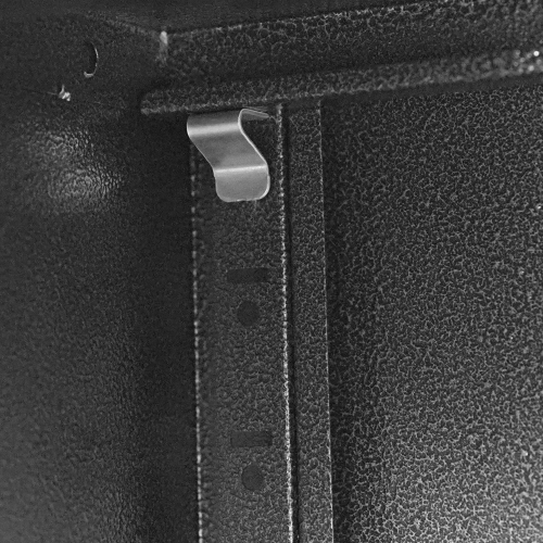 Metal Wall-Mounted Tool Storage Cabinet With Locking Door And 1 Shelf 1 Opened Drawer For Garage Warehouse,Office,Assembly Required — foto 20