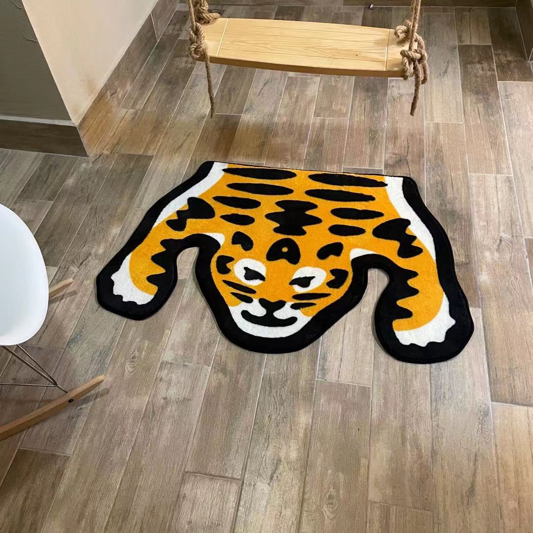 d92680bb 058b 4448 a339 d257944861d1 - Machine Washable Household Bedside Cartoon Bedroom Carpet