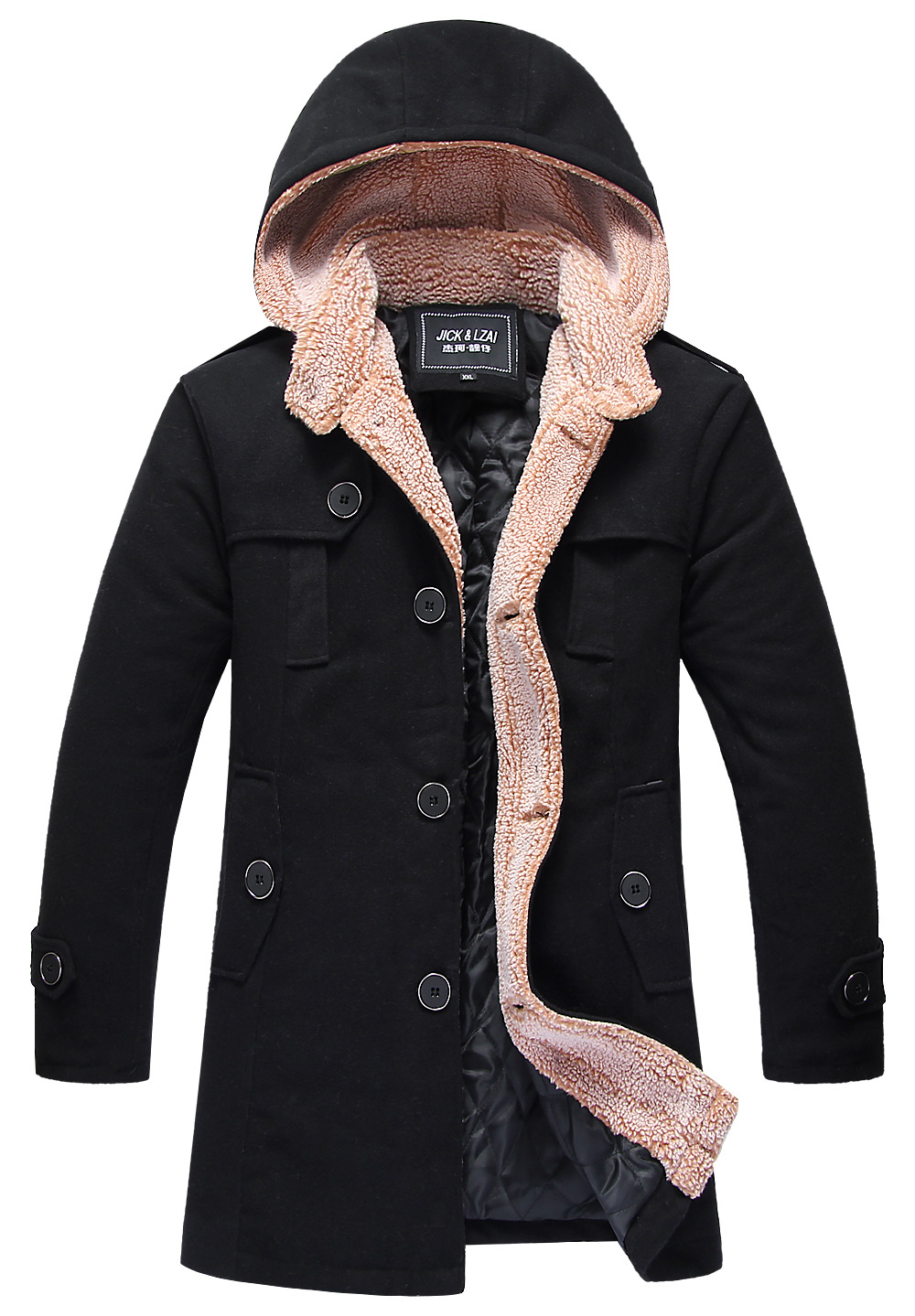 Title 1, Warm lambs slimming cotton-padded jacket