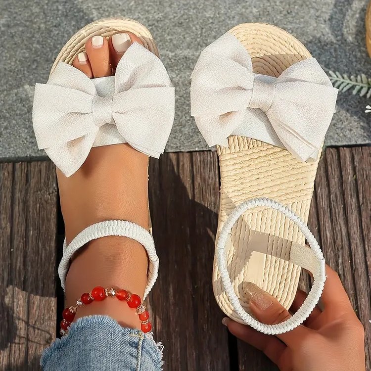 Bow Slide Sandals, picture 3 of 3
