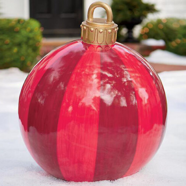 Christmas Ornament Ball Outdoor 60CM Inflatable Decorated Ball XMAS Tree decorat - Picture 18 of 20