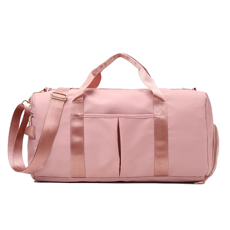 Sports Gym Bag Female Large-capacity Yoga - Pink