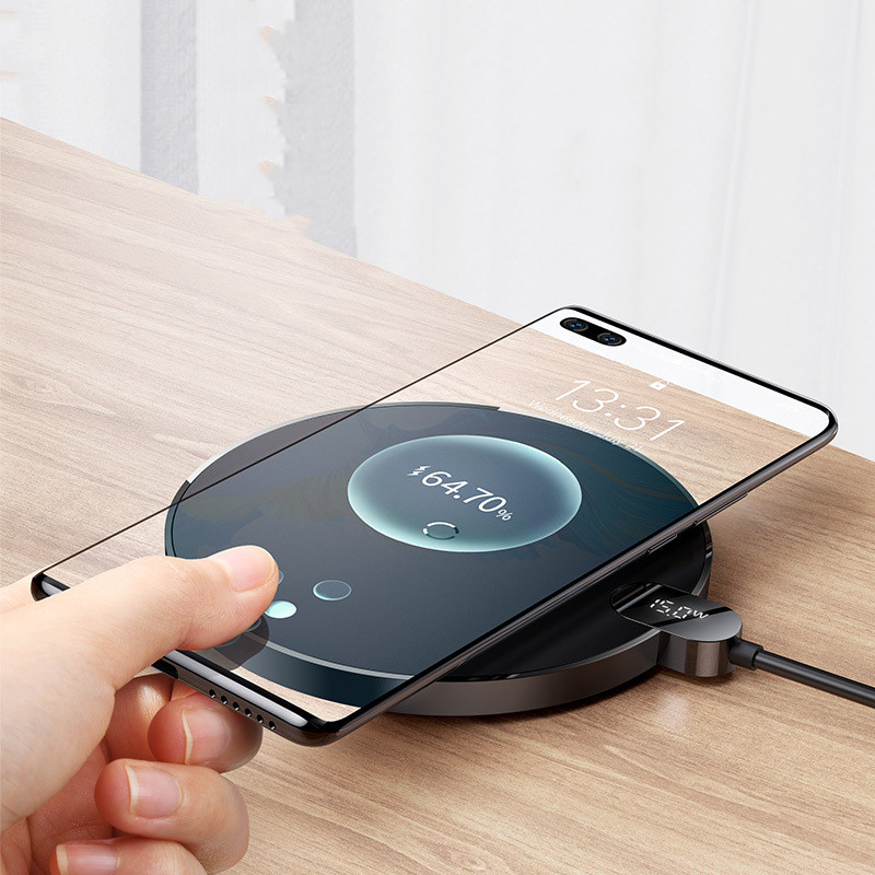 Fashion Digital Display Second-generation Wireless Charger