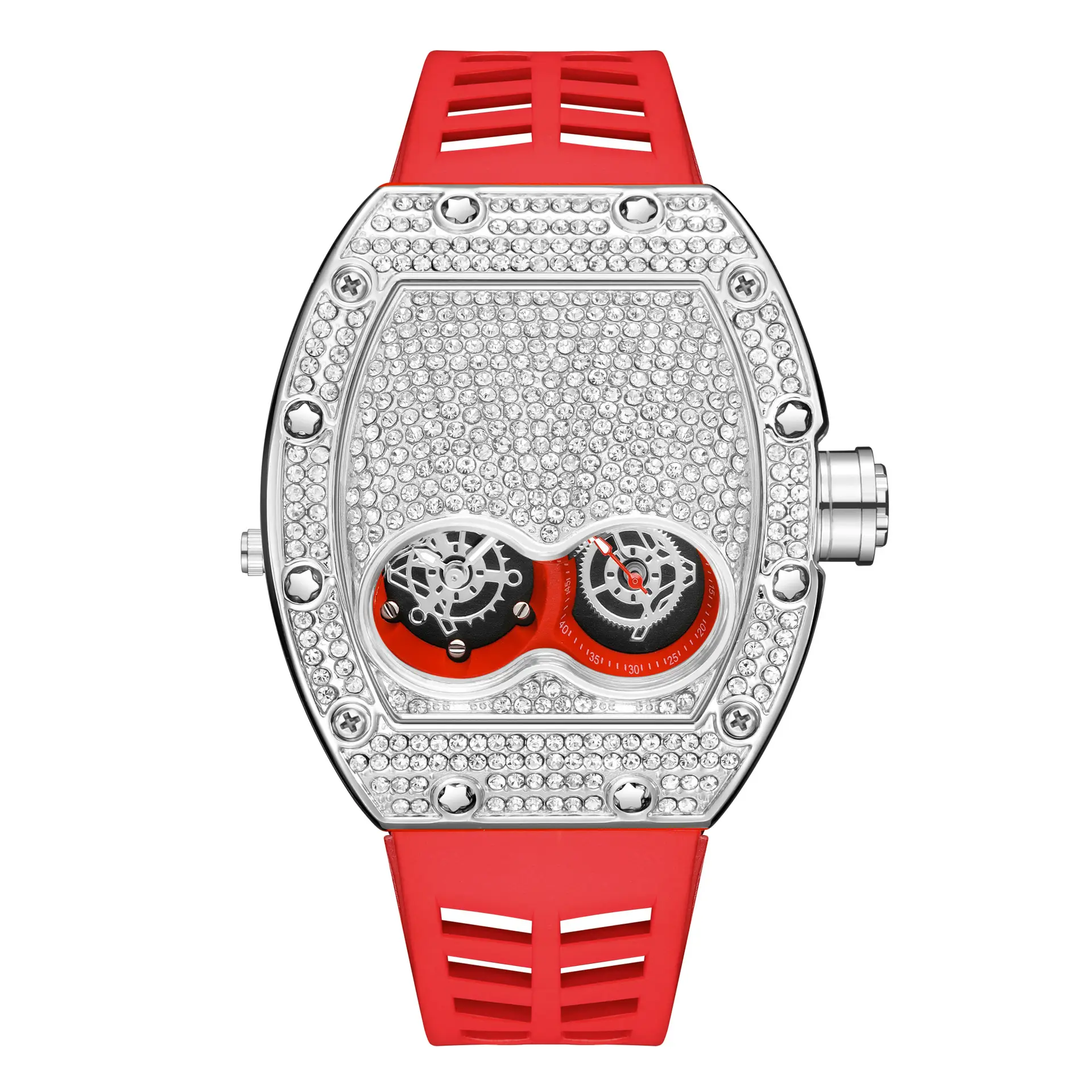 Fashion Diamond Personality Men's Quartz Watch