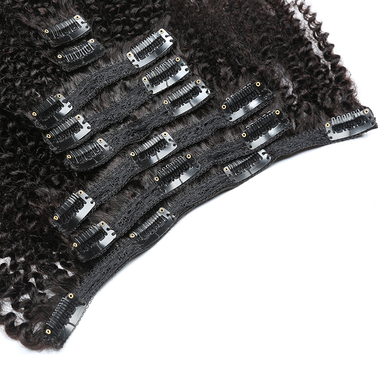 Gradient Color Real Hair Clip — foto 3