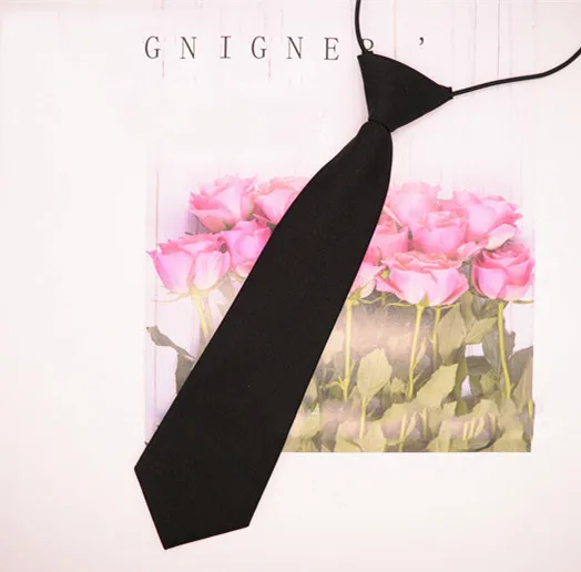 Children's Kindergarten Uniforms Solid Color Small Tie College