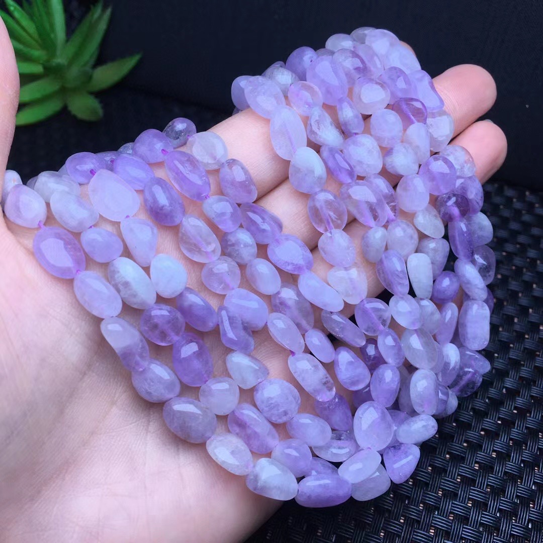 Natural Shaped Gravel String Crystal