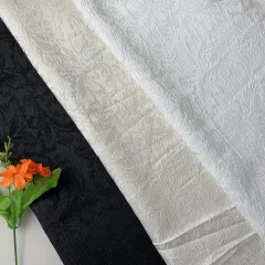 Humanoid Silk Embossed Jacquard Woven Fabric - View 1