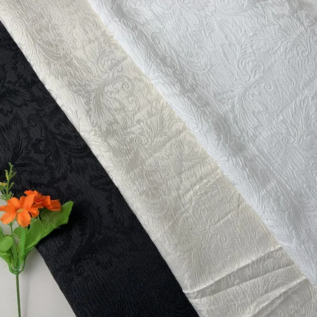 Humanoid Silk Embossed Jacquard Woven Fabric - Shop at LoveMi