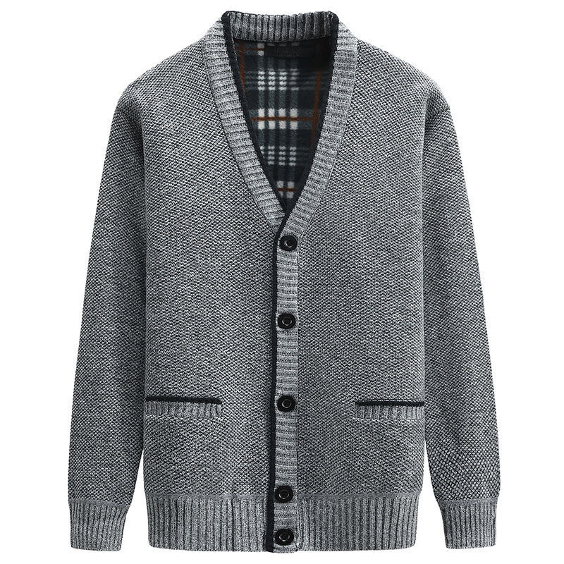 Title 7, Pull homme col en V automne et hiver, veste cha...