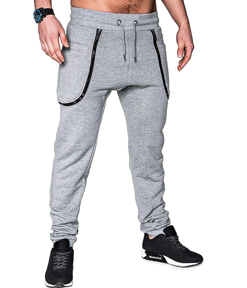 Title 4, Mens Sports Trousers with Zipper Pockets for s...