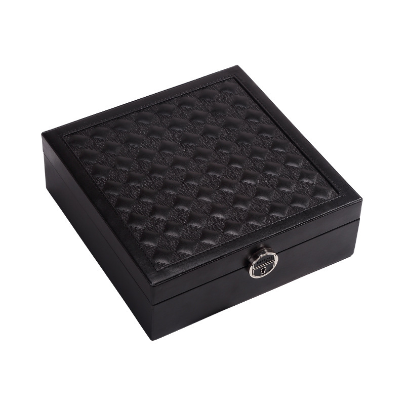 Simple European Style Large-capacity Jewelry Box Cosmetic Case Jewelry Storage