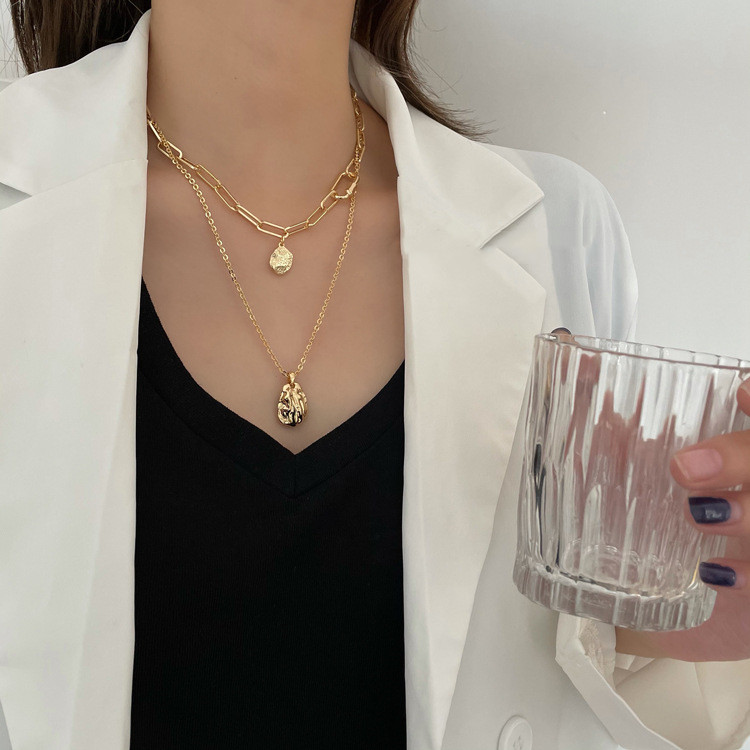 Fashion Pendant Net Red Cold Wind Necklace Clavicle Chain