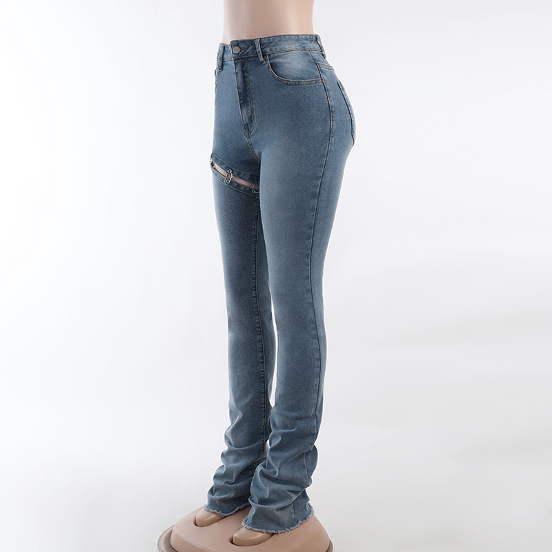 Title 17, Jean Statement taille haute et coupe slim avec ...