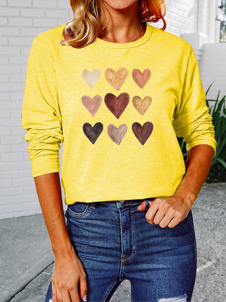 Title 4, Negen Graffiti Love casual tops met lange mouwen