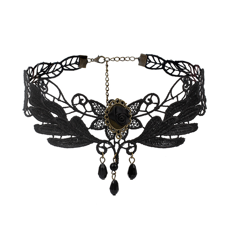 Choker Dentelle Multi — vue 3