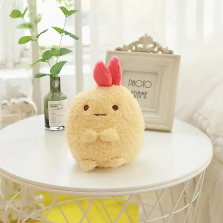 Cute Fried Shrimp Pillow Plush Cushion Toy