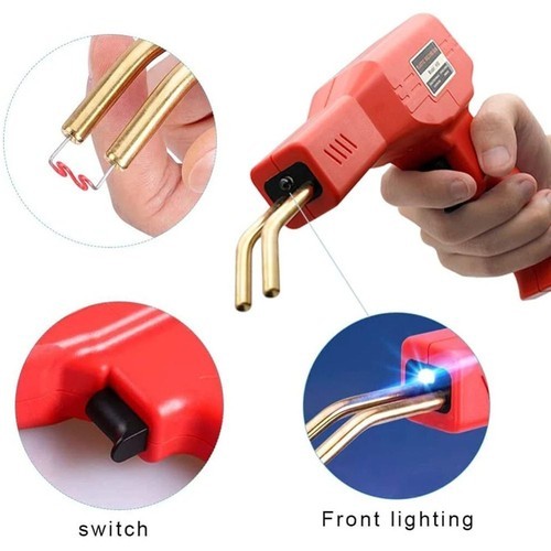 Stapler Car Bumper Fender Welding Welder Gun Plastic Kit Repair With Staples — image 6