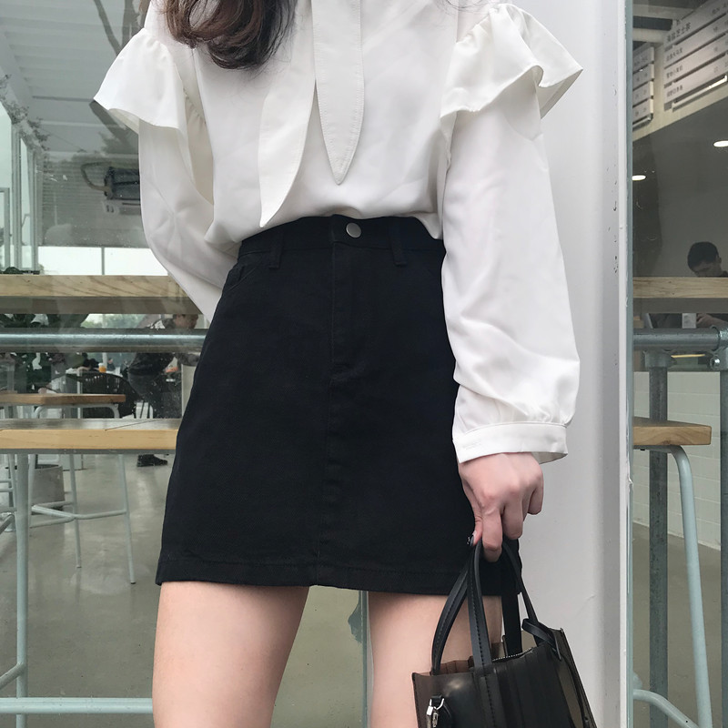 Design Pleated Embroidered Floral Skirt Women Black - Shop at LoveMi