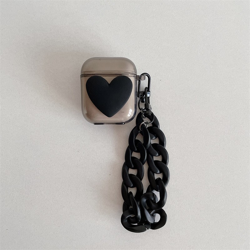 Personalized Simple Love Earphone Protective Cover