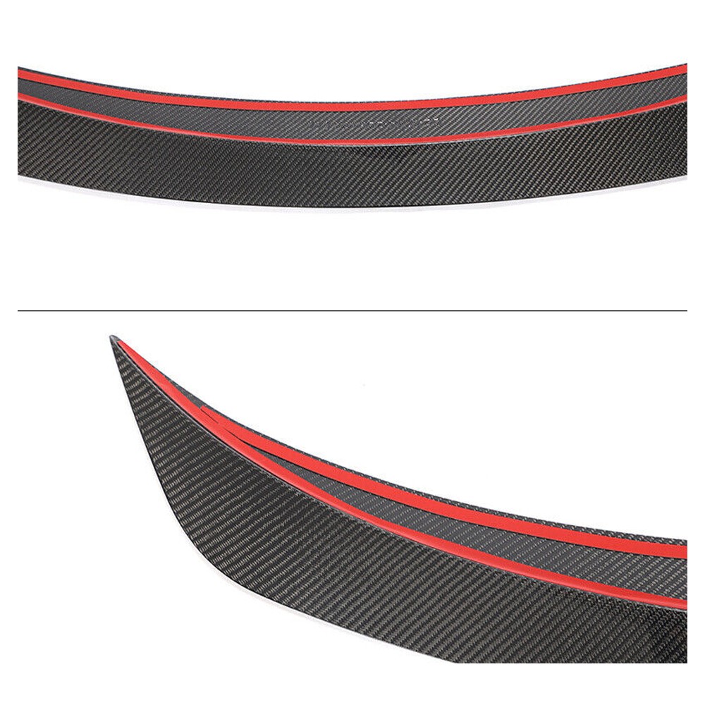 For Tesla 2020-2023 Y 20-23 Tesla Model Y Rear Trunk Spoiler Wing Carbon Fiber — foto 2