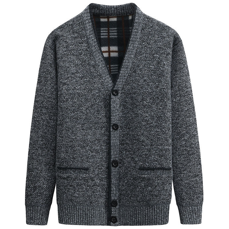 Title 10, Pull homme col en V automne et hiver, veste cha...