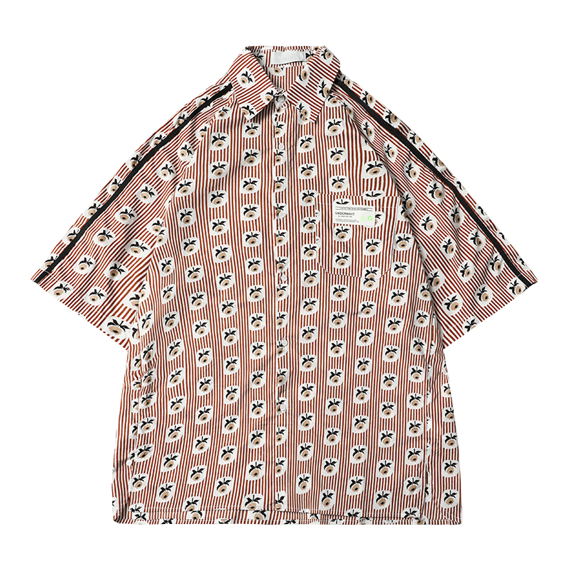 Title 10, Short sleeve shirt with flowers